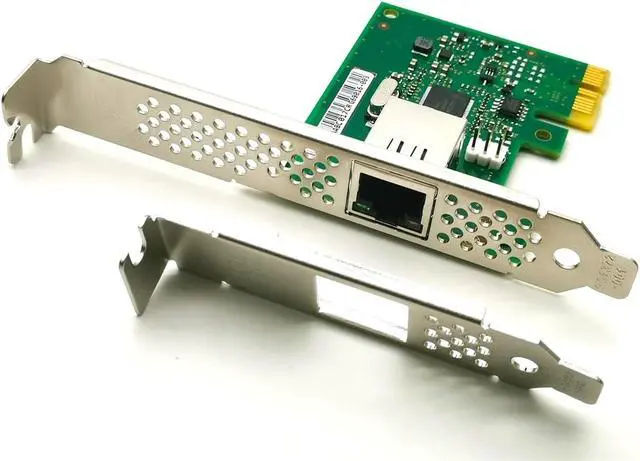 Alt view image 2 of 7 - 1.25Gb PCIex1 Converged Ethernet Network Card with I210,1xSFP/Copper RJ45 Port LAN Server Gigabit NIC for Windows/Vmware(I210-AT RJ45 Port)
