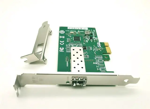 Alt view image 7 of 7 - 1.25Gb PCIex1 Converged Ethernet Network Card with I210,1xSFP/Copper RJ45 Port LAN Server Gigabit NIC for Windows/Vmware(I210-AT RJ45 Port)