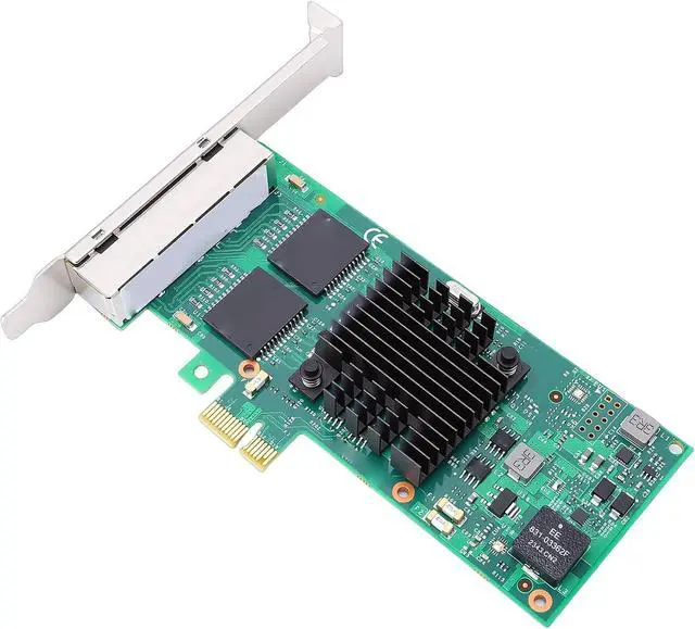 Alt view image 7 of 7 - LICAEVEY Gigabit Ethernet Network Card, 4 Port PCI Express 2.1 NIC with 82580 Chipset Support for Servers, Desktops, and Industrial Applications