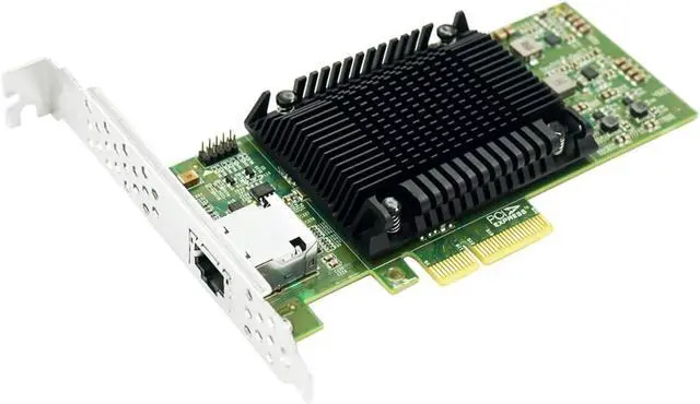 Alt view image 2 of 3 - A PCI Express x4 Single Power Port 10G Ethernet Network Adapter for Internet café Servers, 10Gbps to desktops, etc