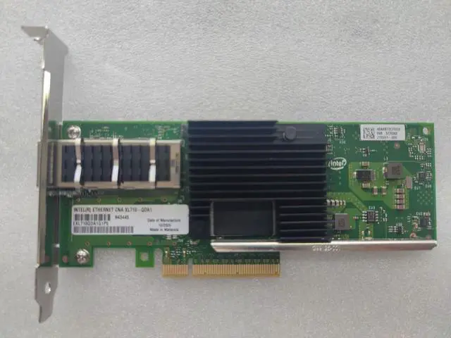 Alt view image 2 of 3 - XL710-QDA1 40GbE QSFP+ Port PCIe 3.0 x8 Network Card for Server and NAS, 40G Ethernet Adapter, Pulled and Tested