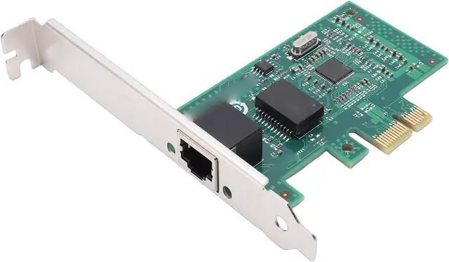 Alt view image 2 of 7 - Gigabit NIC Network Card Plug and Play 1000Mbps Gigabit Ethernet Card with RJ45 Port PCI Express 2.0 X1, Ideal for Desktop Servers, PCIe Saves Space