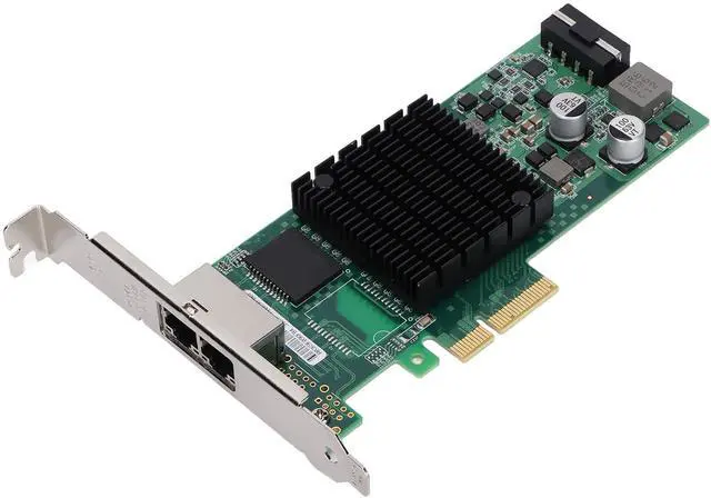 Alt view image 2 of 5 - Gigabit Network Card, POE Power Supply RJ45 Interface Ethernet Cards Support for PCISlG/SRIOV Function Stable Computer Supplies for Server