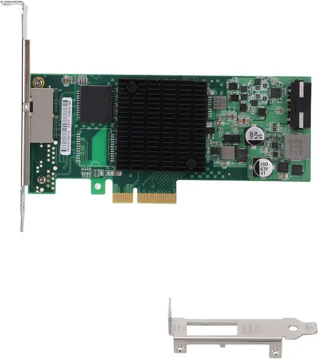 Alt view image 4 of 5 - Gigabit Network Card, POE Power Supply RJ45 Interface Ethernet Cards Support for PCISlG/SRIOV Function Stable Computer Supplies for Server