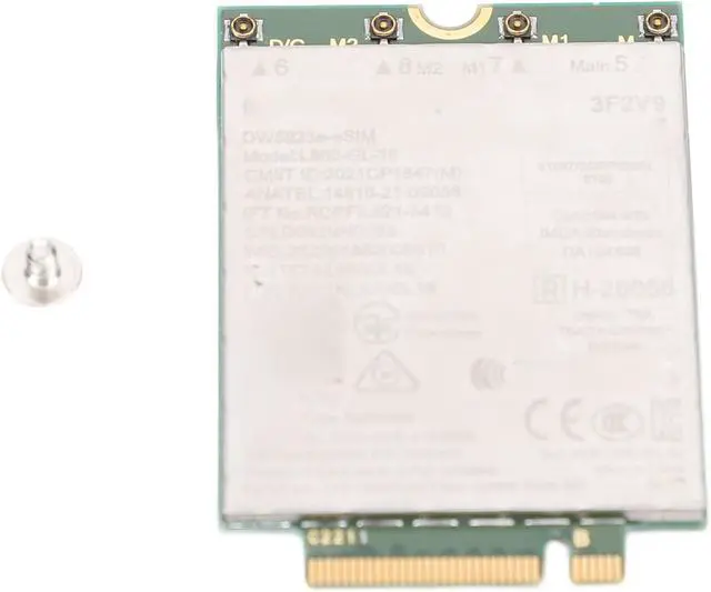 Alt view image 7 of 7 - 4G LTE Module Network Card, 1Gbps Network Card for 10 11, Global Bands Support, NGFF M.2 Interface, Stable Data for Latitude 3440 3540 7440