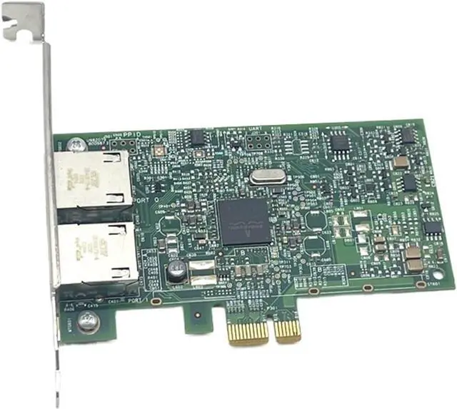 Main image of 615730-B21 616012-001 NC332T BCM5720 PCI-E 1X Dual Port Gigabit Network Card for Server Industrial Computer PC(Full Height)