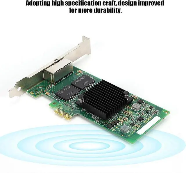 Alt view image 6 of 7 - I350 - T2V2 PCIe x1 Dual Port Gigabit Ethernet Network Card, Server - Grade RJ45 NIC with I350AM2 Chip, Low Profile Bracket Included for Servers, Data Centers and Internet Cafes