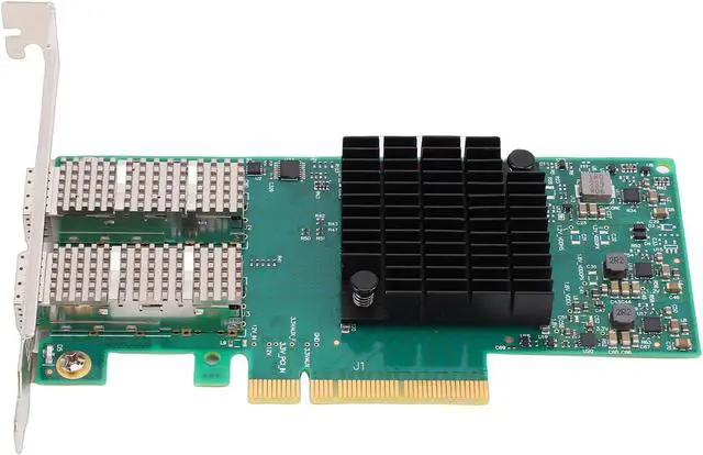 Alt view image 3 of 7 - Lx Dual Port 25G SFP28 PCIe NIC, MCX4121A XCAT Network Card with RDMA and SR IOV Support for Server and Data Center