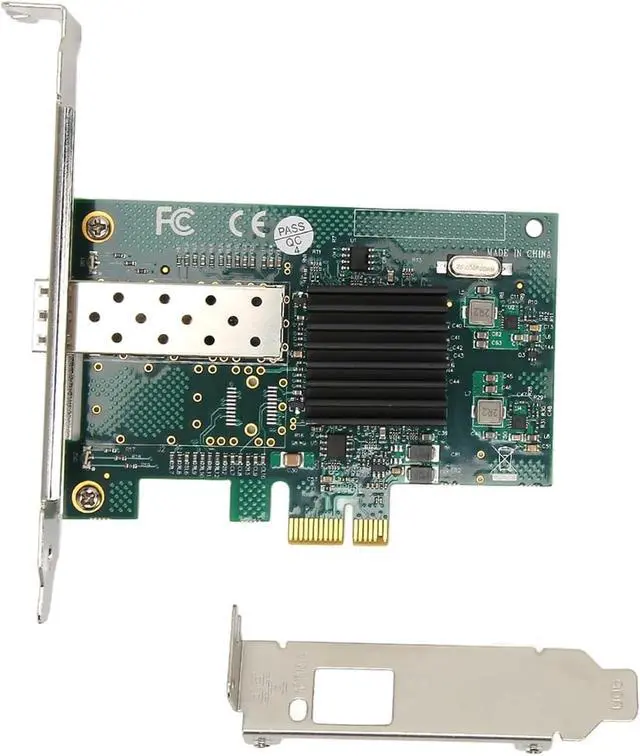 Main image of for PCIe X1 Single SFP Port Network Card, 1000Mbps LC Port, PCI Express Ethernet LAN Adapter, Compatible with Linux