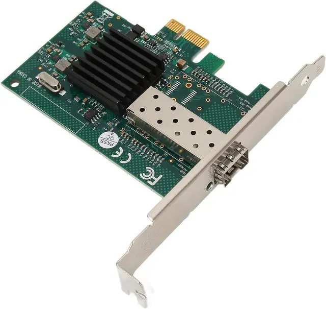 Alt view image 6 of 7 - for PCIe X1 Single SFP Port Network Card, 1000Mbps LC Port, PCI Express Ethernet LAN Adapter, Compatible with Linux