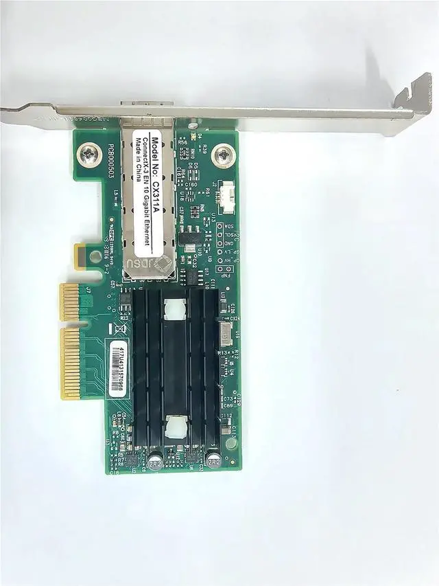 Alt view image 3 of 5 - MCX311A-XCAT ConnectX-3EN 10 Gigabit Ethernet Network Adapter CX311A(Short and Long)