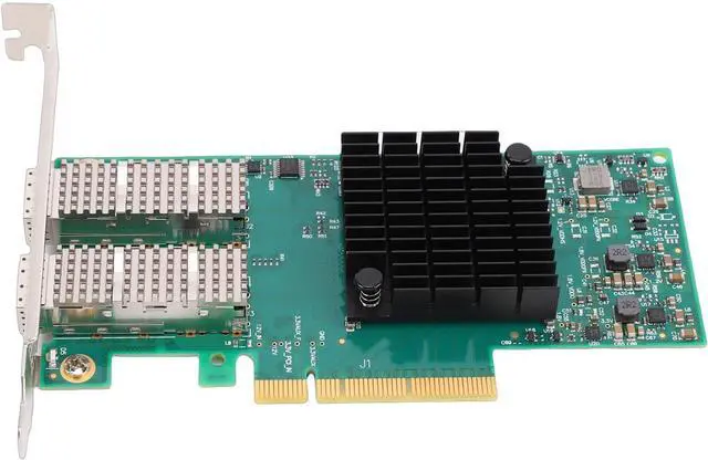 Alt view image 4 of 7 - SUNGOOYUE 10G 25G Network Card, 4 Dual Port PCIe X8 Ethernet Adapter, with RDMA Technology for 8.1 10 and Virtual Overlay Networks