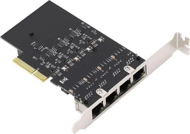 Alt view image 5 of 7 - EBTOOLS 4 Port Gigabit NIC Card, Stable Transmission, High Performance Chip for Workstation, Smooth Road