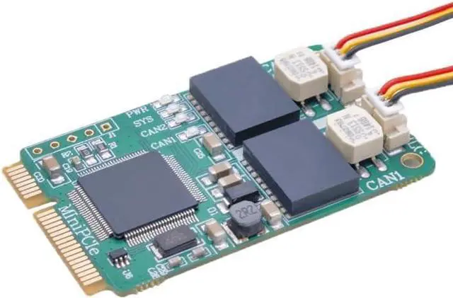 Main image of Mini PCIe Dual Channel CAN Bus Interface Card PCIe Communication Module