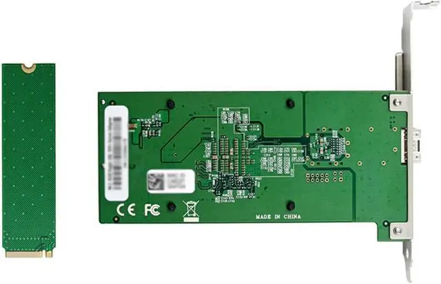 Alt view image 6 of 6 - 2X Server Network Card M.2 B+M Key 8-Channel Single-Port 10GbE Ethernet NIC Network Card for Win10 Freebsd Linux
