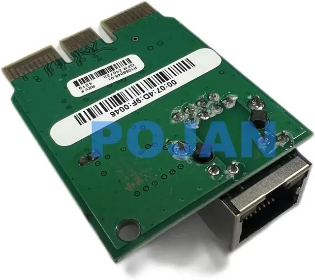 Alt view image 4 of 4 - P1080383-442 Wired Network Card for Zeb ZD410 ZD420C ZD420D ZD420T Upgrade kit POJAN