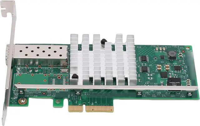 Alt view image 4 of 7 - Zunate PCI E X4 Network Card Adapter with 10Gbps SFP Port, 82599EN Controller for Server, VMware ESXi, Supports Hardware Acceleration