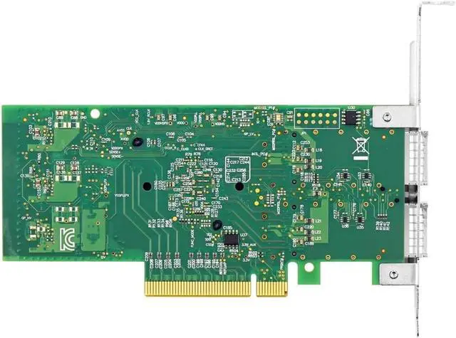 Alt view image 3 of 3 - PCIe x8 40G Dual Optical Port QSFP+ Ethernet Network Adapter (MellanoX ConnectX-3 Based)