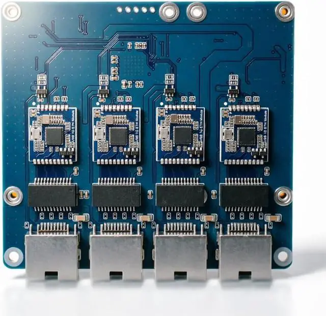 Main image of Yunseity PCIe to Gigabit ETH Board Fit for RasPi 5 RPi Plug and Play No Driver Required PCI Express to Gigabit ETH Board with RJ45 Ports