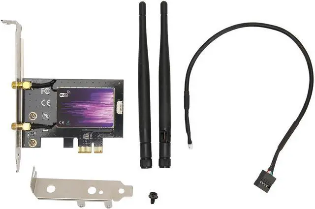 Main image of WiFi 6 PCIE Wireless Network Adapter, 3000Mbps WiFi Transfer Speed, Triple Band 6GHz 5.8GHz 2.4Ghz, WiFi 6e Adapter Card Supports for Win10 for Win11 (64 Bit)