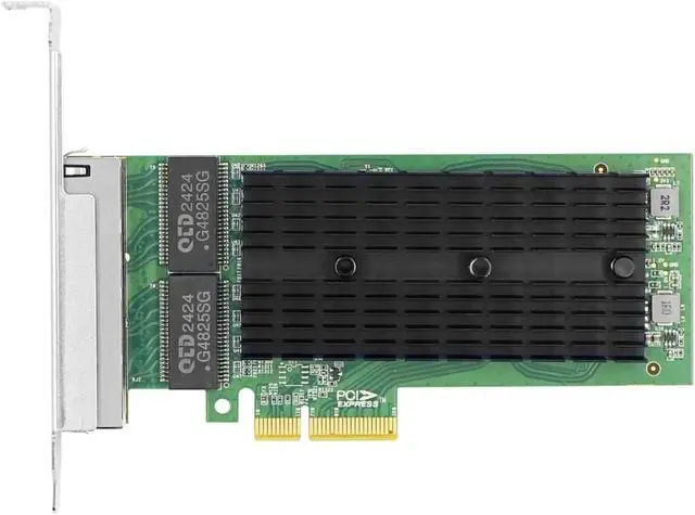 Alt view image 4 of 4 - The LRES1057PT is a PCIe x4 Quad Port 2.5G Ethernet Network Adapter that is Also Compatible with PCIe x8 and x16 Lanes