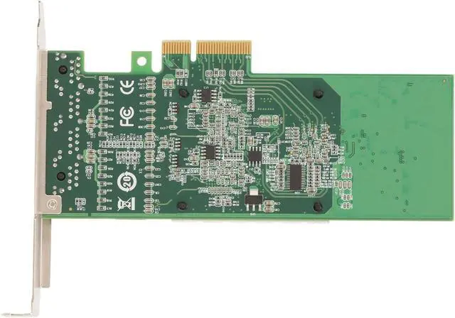 Alt view image 6 of 7 - PCIEx4 WiFi Card, 4 Port RJ45 Interface, 1000 MBps Network, Thickened Gold Plated Pins, Large Heat Sink RJ45 Interface Suitable for I350 Chips