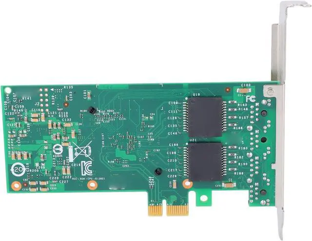 Alt view image 7 of 7 - Zunate PCIe Ethernet Card, Support for I350 Chip 1000Mbps 4 RJ45 Ports PCIE 2.1 X1 Network Adapter for Server Desktop PC, Low Profile with Brackets, Multi Port Design