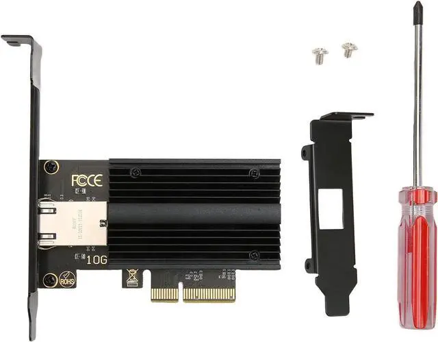Main image of 10G Single Port PCIe Network Adapter AQC113C Multi Function Ethernet Converged Network Adapter 802 1Q VLAN Tagging and Server Support