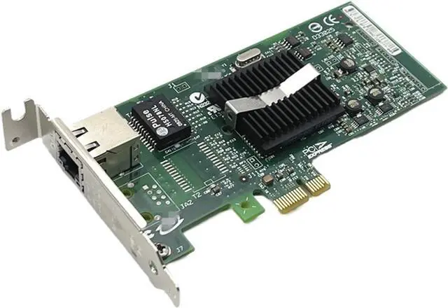 Main image of PRO/1000PT EXPI9400PT Single-Port Ethernet Gigabit Network Card PCI-E X1 RJ45 for R730 Server Computer(Half Height)