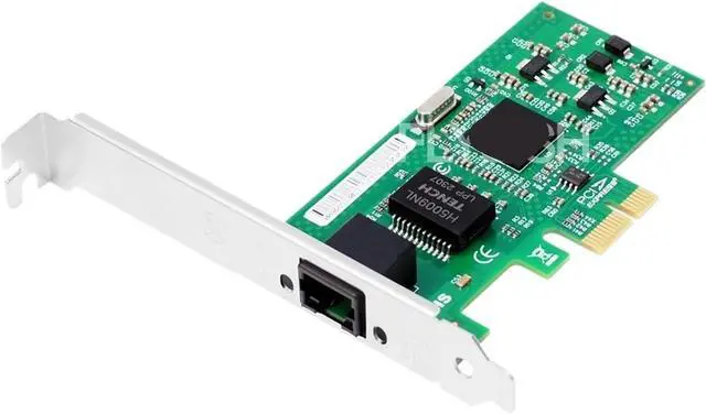 Main image of 82573L Chipset 82573-T1 Gigabit Ethernet Desktop PCIE X1 Network Adapter 10/100/1000Mbps NIC for Computer