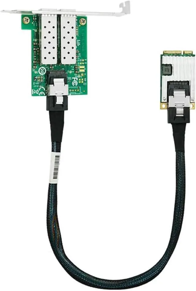 Main image of Mini PCIe Dual-Port SFP Gigabit Ethernet Network Adapter (1ntel I350)