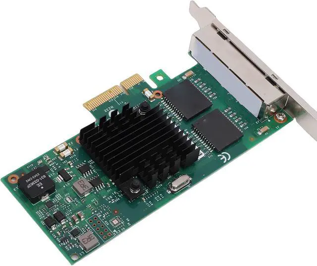Alt view image 4 of 7 - 1G Gigabit Network Card with Efficient Computing, Support for 4 RJ45 Ports, Comprehensive Compatibility for Servers and Desktops