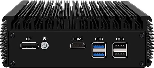 Alt view image 2 of 7 - CWWK N5105 Soft Routing Six Network Port i226 Network Card DDR4 Dual Memory/M.2 NVMe Solid State /4 USB/RS232 Serial Port (Barebone)