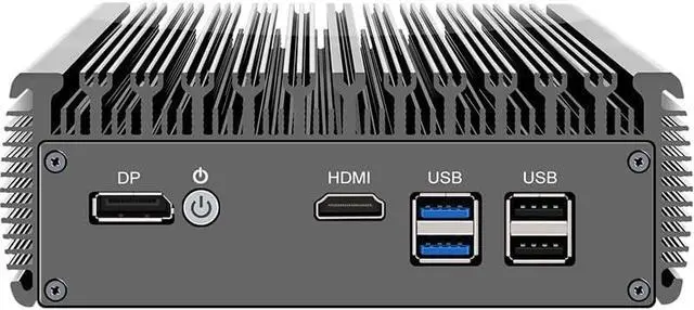 Alt view image 6 of 7 - CWWK N5105 Soft Routing Six Network Port i226 Network Card DDR4 Dual Memory/M.2 NVMe Solid State /4 USB/RS232 Serial Port (Barebone)
