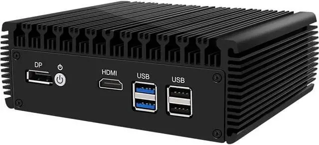 Alt view image 4 of 7 - CWWK N5105 Soft Routing Six Network Port i226 Network Card DDR4 Dual Memory/M.2 NVMe Solid State /4 USB/RS232 Serial Port (Barebone)