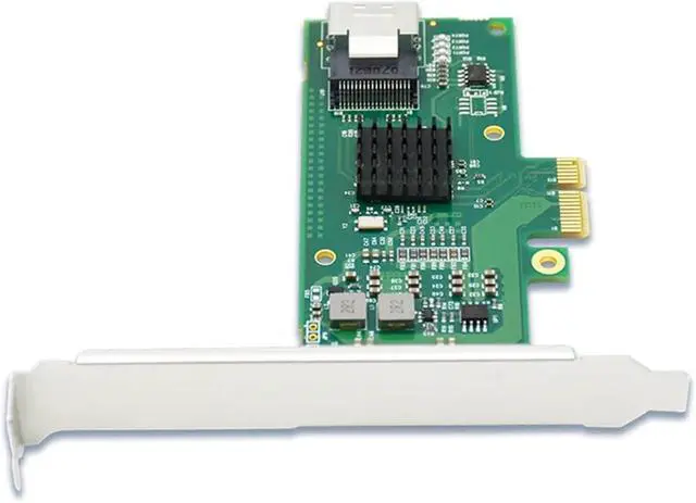 Alt view image 4 of 4 - PCIe2.0 ×1 to 4-Port 6Gb/s miniSAS (SATA 3.0) RAID Card Support RAID0, RAID1 9230