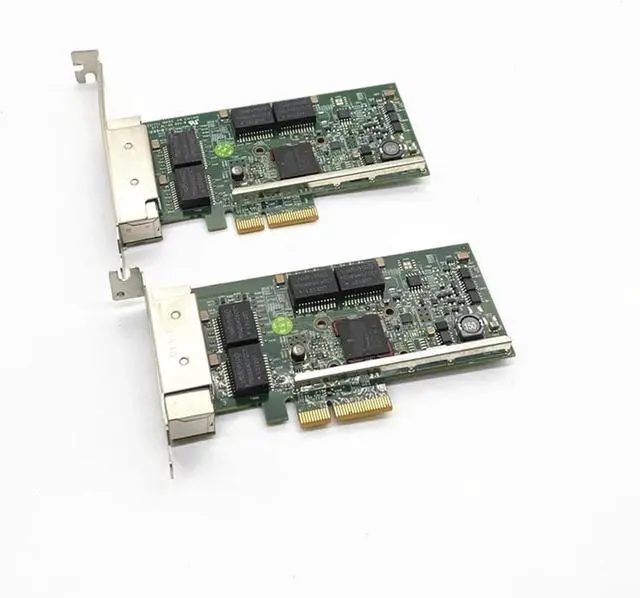 Alt view image 2 of 5 - 0KH08P 0TMGR6 BCM5719 4-Port Gigabit Pcie Network Card for R750 R730 R740 Server Computer(Full Height)