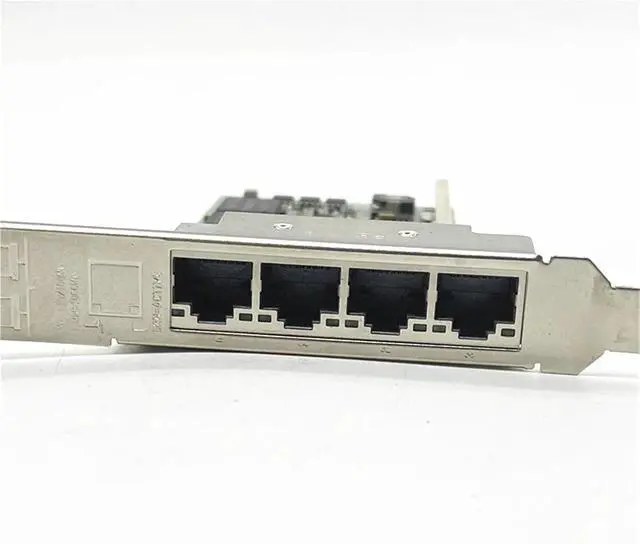 Alt view image 4 of 5 - 0KH08P 0TMGR6 BCM5719 4-Port Gigabit Pcie Network Card for R750 R730 R740 Server Computer(Full Height)