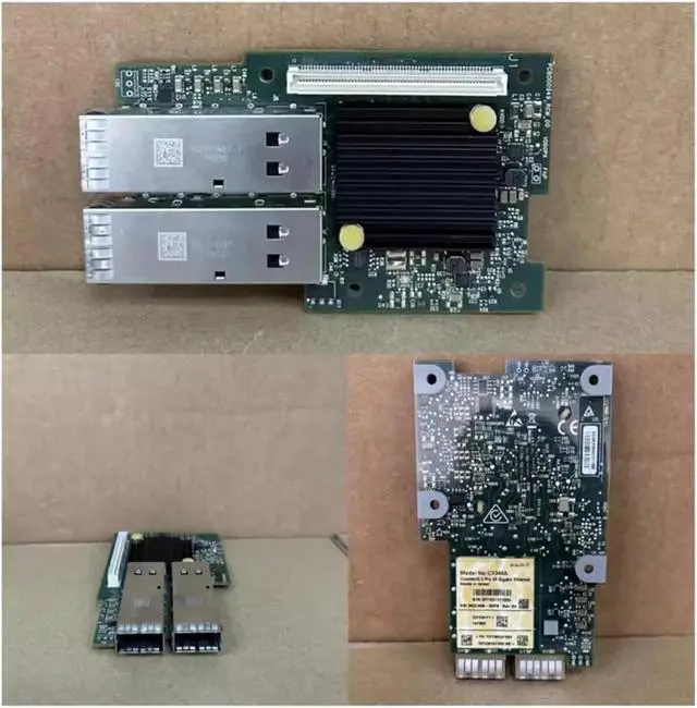 Alt view image 4 of 6 - CX346A CX345A ConnectX-3 Pro 40 Gigabit Ethernet OCP 1 Port/2 Port Fiber Optic Network Card for Server Workstation PC(CX345A OCP 1 Port)