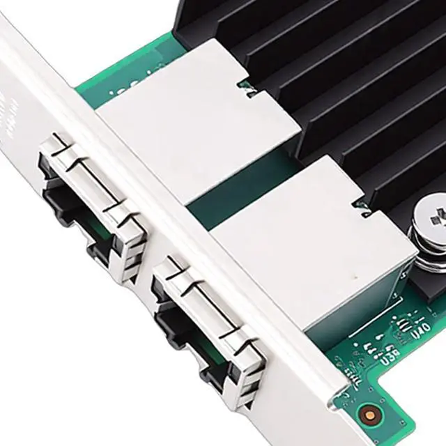 Alt view image 6 of 7 - Yunseity 10Gb PCIE Network Card, Dual RJ45 Port Ethernet Adapter with Support for Chip and PCI Express 3.0 X4, for VMware Server