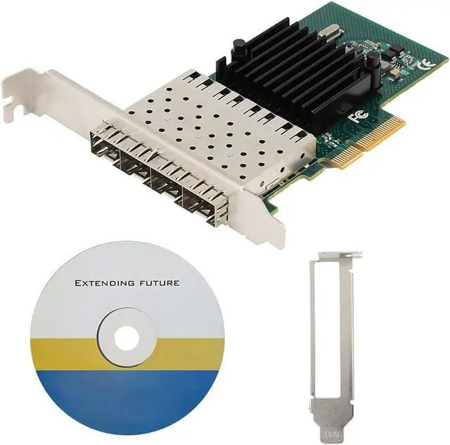 Main image of SE LGI350A 4FB PCI E X4 4 Port Gigabit Server A, I350AM4 Network Card, Performance Ethernet Network Card with Virtualization Support, for 7/8/10/Server
