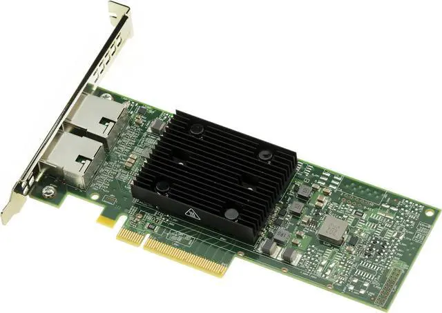 Alt view image 2 of 4 - KALEA-INFORMATIQUE PCIe 3.0 8X ETHERNET 10G 2 Port RJ45 Network Controller Card with Broadcom NetXtreme E-Series P210TP BCM957416A4160C Chipset Support RDMA