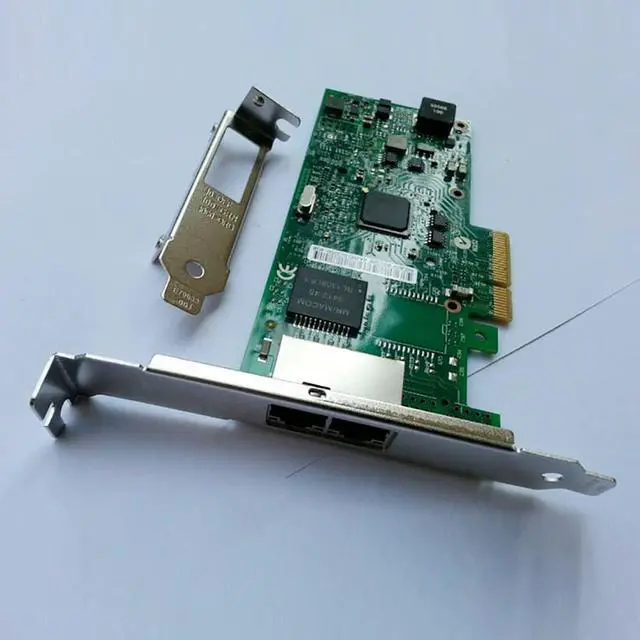 Alt view image 4 of 5 - for I350AM2 Chip PCI-E X4 RJ45 Dual Port Gigabit Ethernet LAN 10/100/1000Mbps Network Interface Card for I350-2T