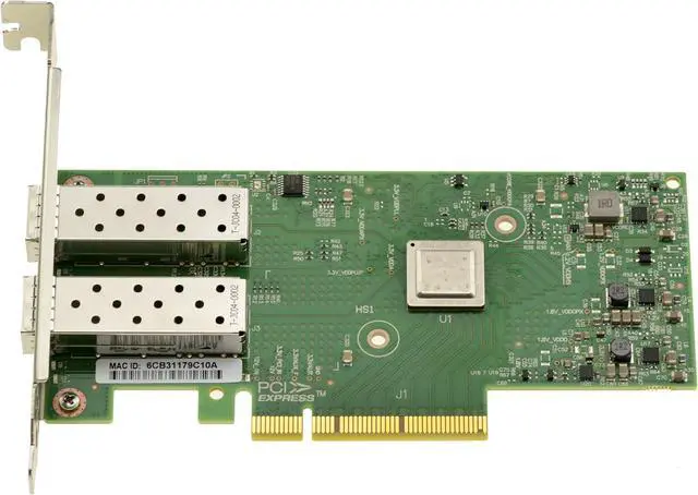 Alt view image 5 of 5 - KALEA-INFORMATIQUE PCIe 3.0 x8 2 Port 25G Ethernet LAN Network SFP28 Controller Card with Broadcom Mellanox ConnectX-4 LX Chipset
