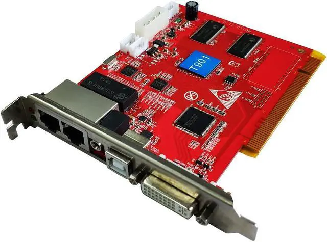 Alt view image 2 of 3 - Best Price Huidu Full Color Synchronous LED Sender Sending Card HD-T901
