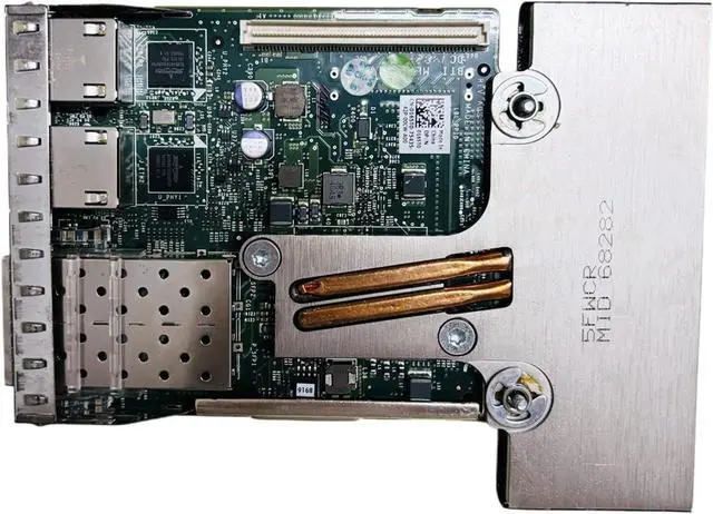 Alt view image 2 of 5 - Network Card 0165T0 165T0 BCM57800S SFP+ 1G Electrical RJ45 +Dual 10G Gigabit Optical Port for R720 R730 Server