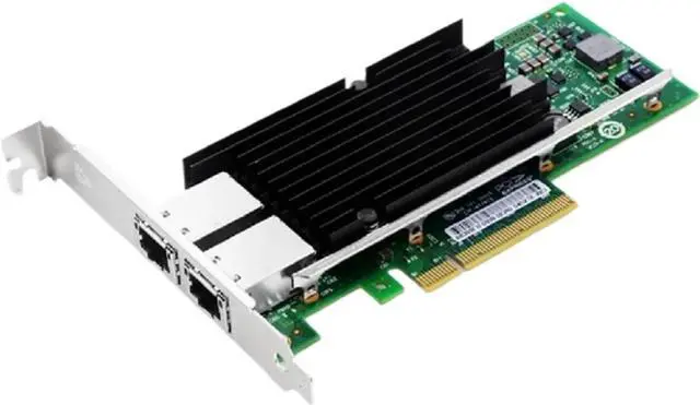 Main image of 10GbE NIC Ethernet Server LAN Card X540T2 Dual RJ-45 Port PCIex8 Converged Network Adapter for X540-BT2(X540-T1-1xRJ45)