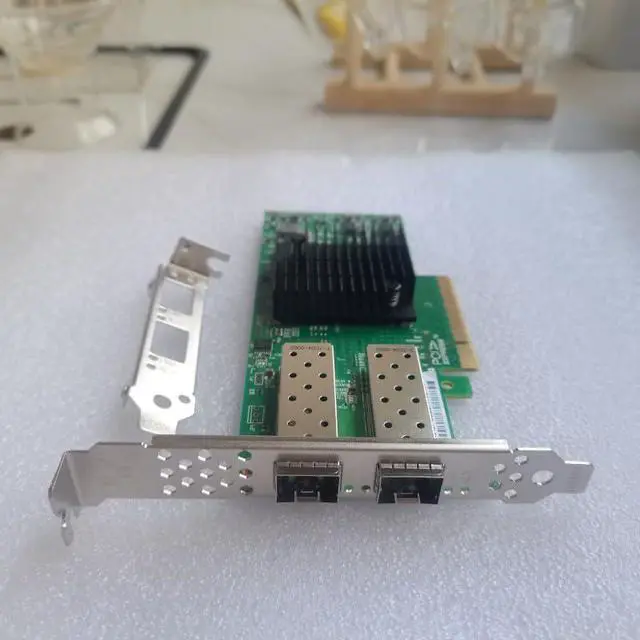 Alt view image 4 of 7 - 25GbE NIC Network Card with Mellanox ConnectX-4 Chipset,Dual-SFP28 Ports PCI Express 3.0 X8 Ethernet Adapter Support Windows Server/Windows/Ubuntu
