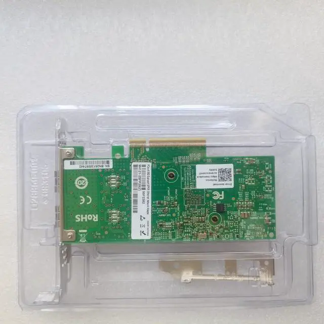 Alt view image 6 of 7 - 25GbE NIC Network Card with Mellanox ConnectX-4 Chipset,Dual-SFP28 Ports PCI Express 3.0 X8 Ethernet Adapter Support Windows Server/Windows/Ubuntu