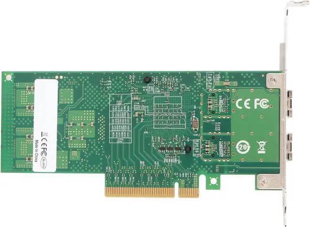 Alt view image 6 of 7 - Gugxiom 10Gb PCIe NIC Network Card, Dual SFP Plus Port, with 82599ES Controller, Ethernet LAN Adapter for Server PC, X520 DA2, E10G42BTDA